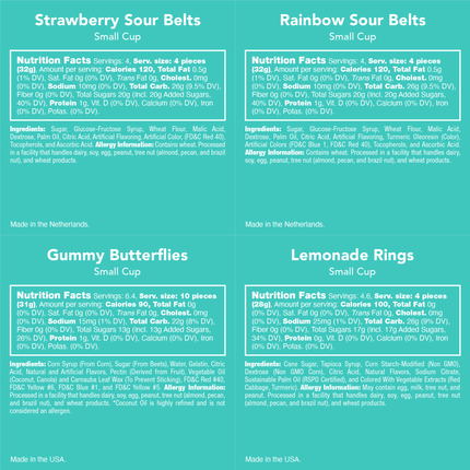 Sweet & Sour Gummies Party Pack of 10