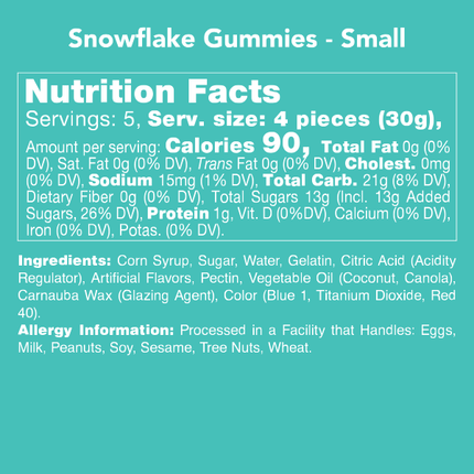 Snowflake Gummies