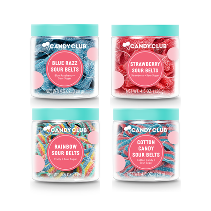 Sour Belts Party Pack of 4