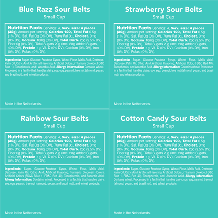 Sour Belts Party Pack of 4