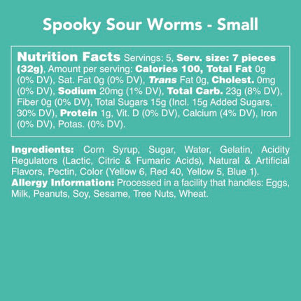 Spooky Sour Worms