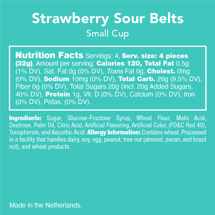 Strawberry Sour Belts