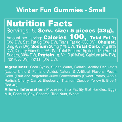 Winter Fun Gummies